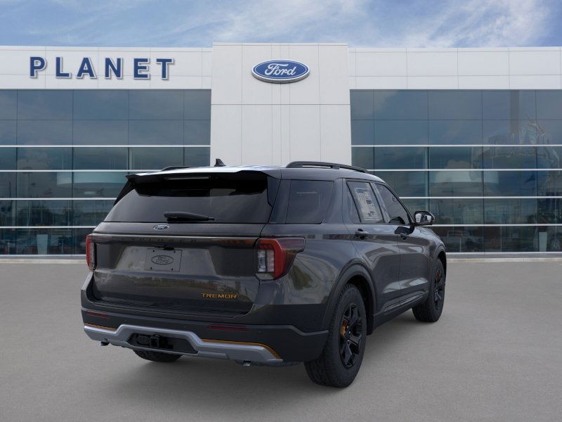 2026 Ford Explorer Tremor Agate Black Metallic at Planet Ford