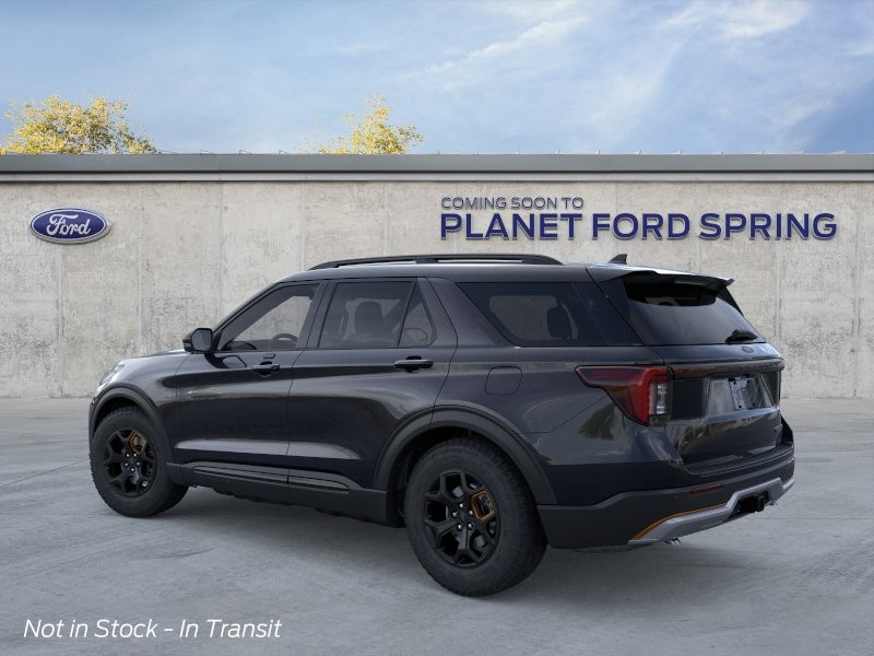 2026 Ford Explorer Tremor Agate Black Metallic at Planet Ford