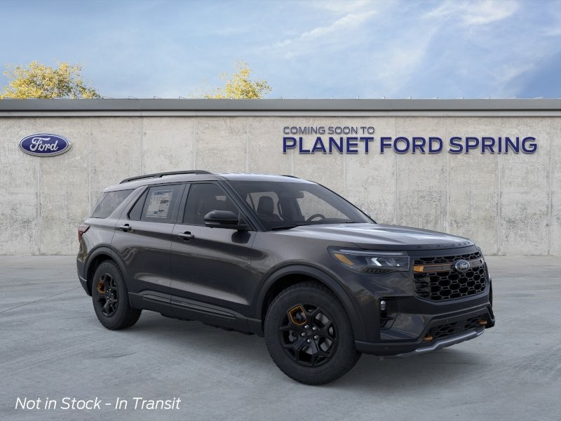 2026 Ford Explorer Tremor Agate Black Metallic at Planet Ford