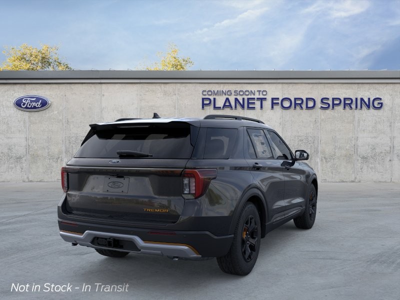 2026 Ford Explorer Tremor Agate Black Metallic at Planet Ford