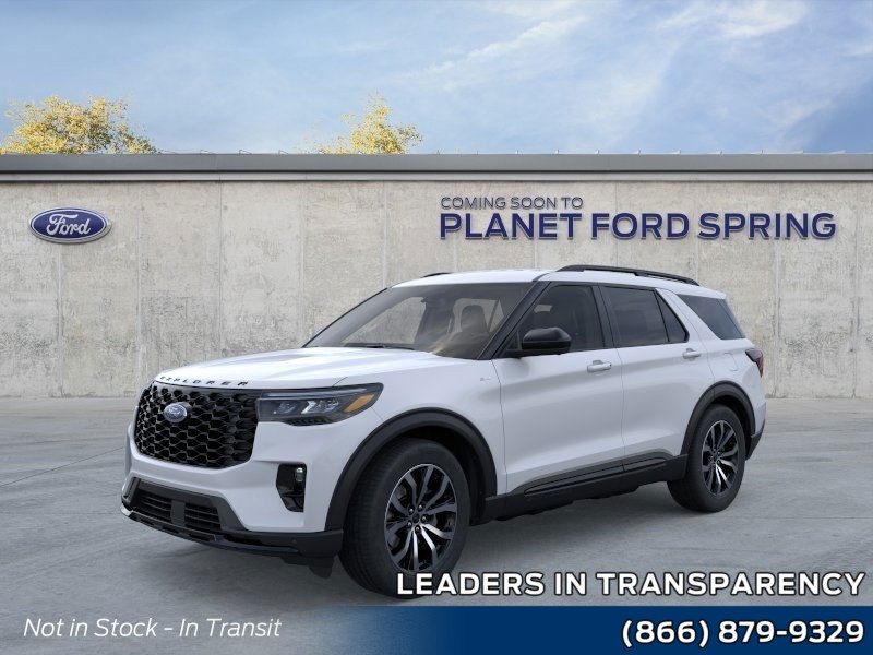 2026 Ford Explorer ST-Line Space White Metallic at Planet Ford