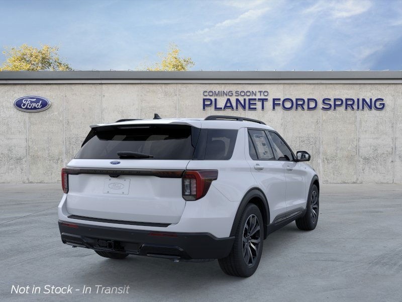 2026 Ford Explorer ST-Line Space White Metallic at Planet Ford