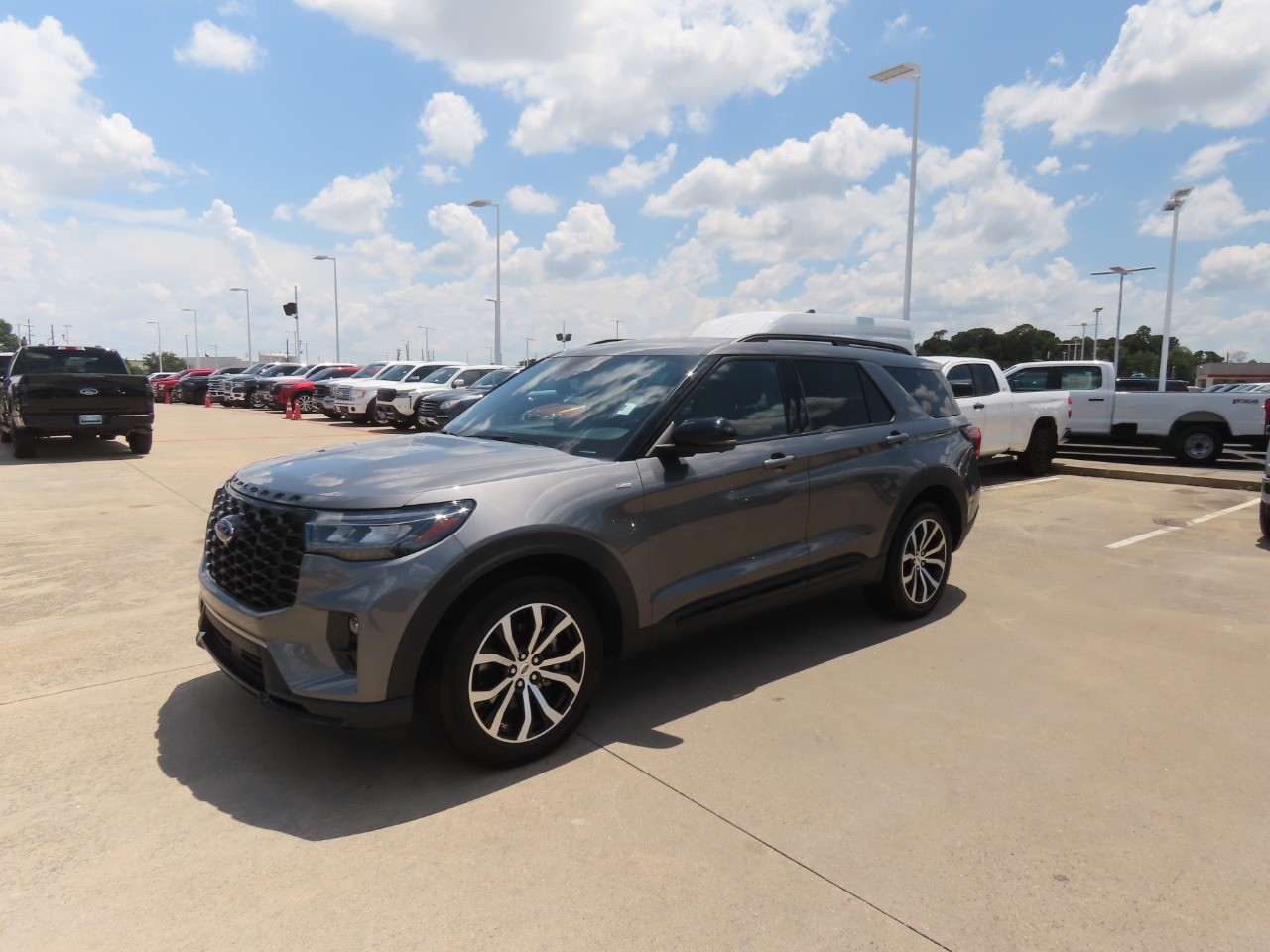 2025 Ford Explorer ST-Line Gray at Planet Ford