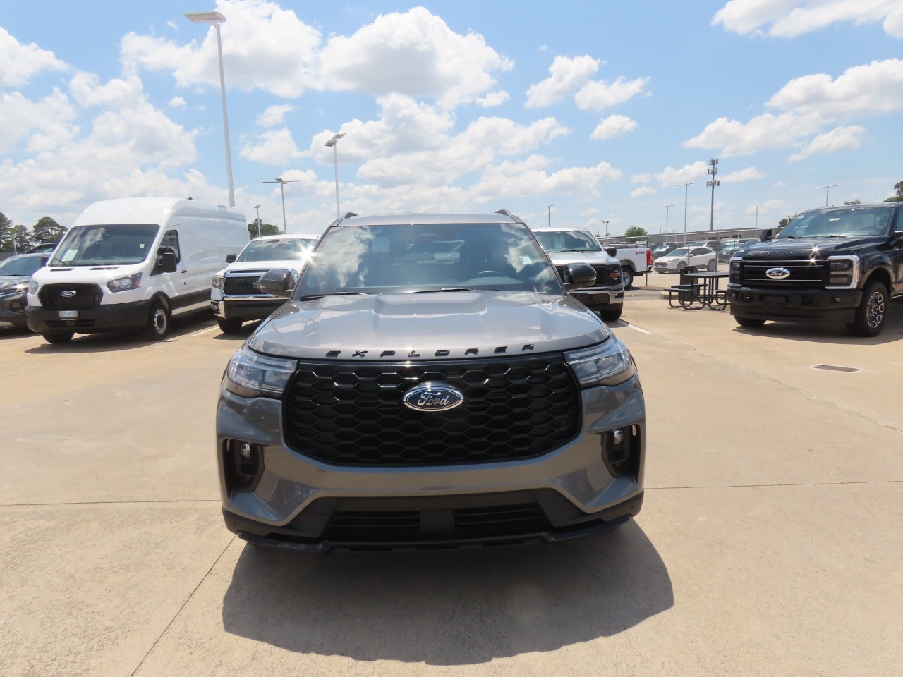 2025 Ford Explorer ST-Line Gray at Planet Ford