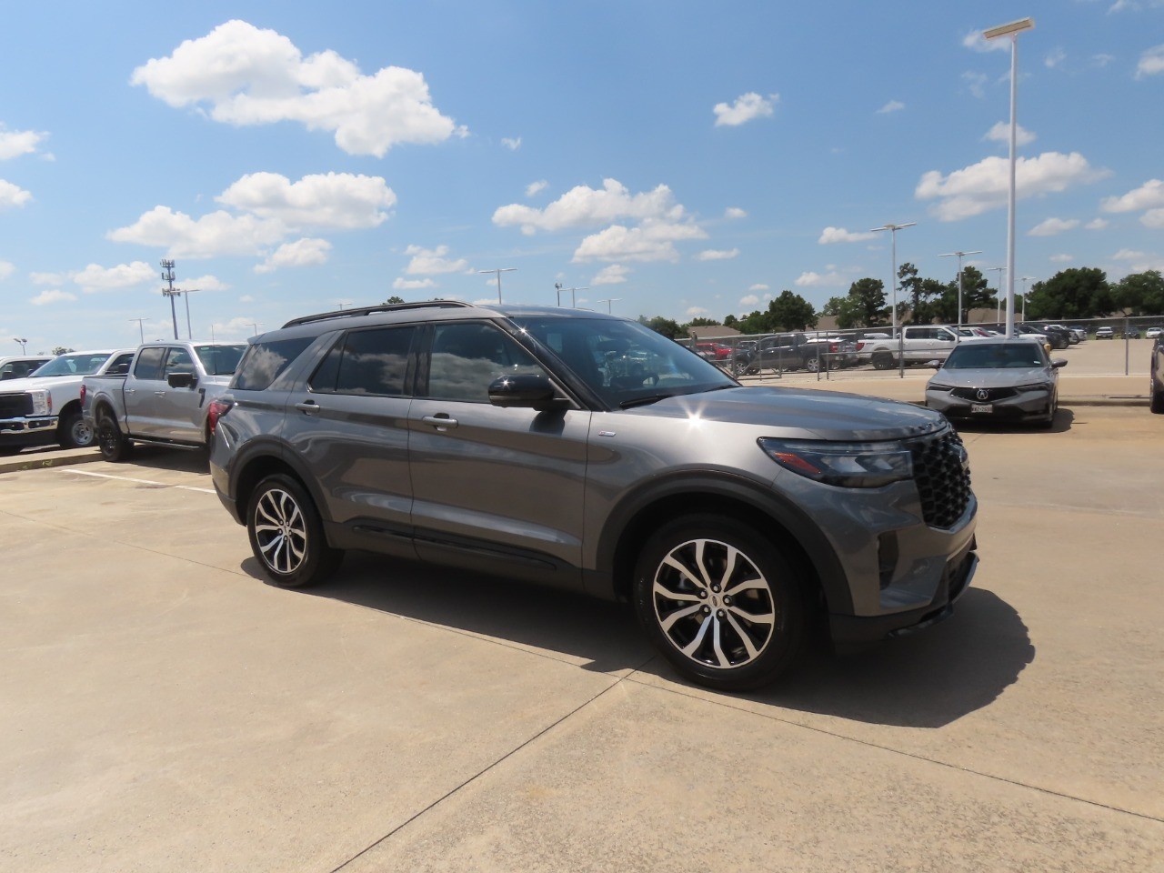 2025 Ford Explorer ST-Line Gray at Planet Ford