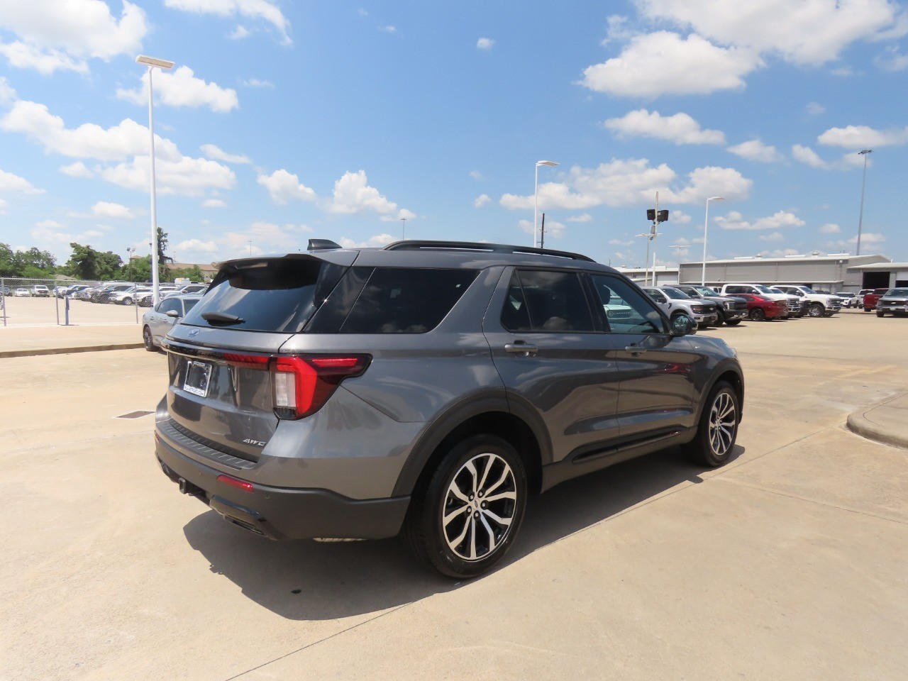 2025 Ford Explorer ST-Line Gray at Planet Ford