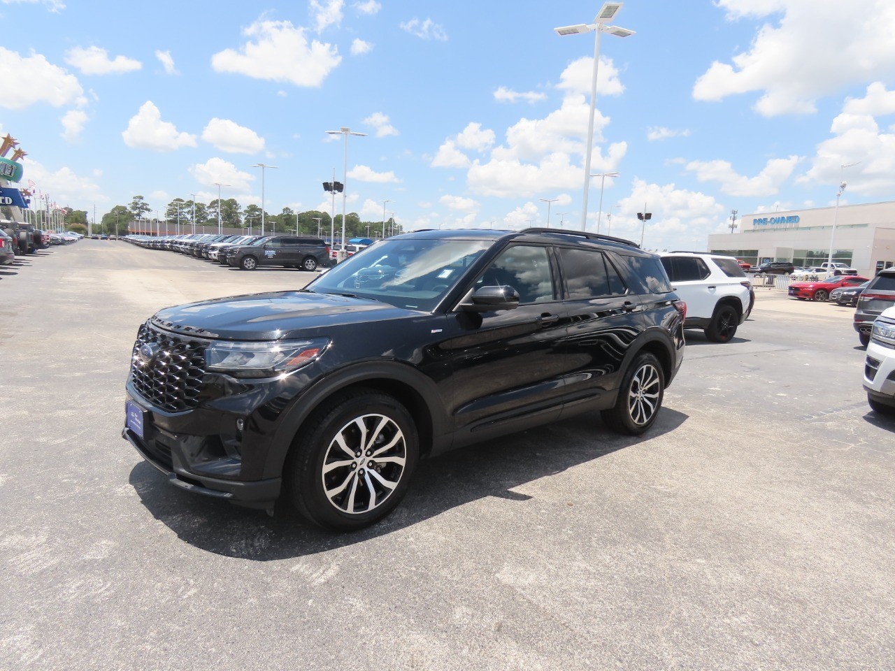 2025 Ford Explorer ST-Line Black at Planet Ford