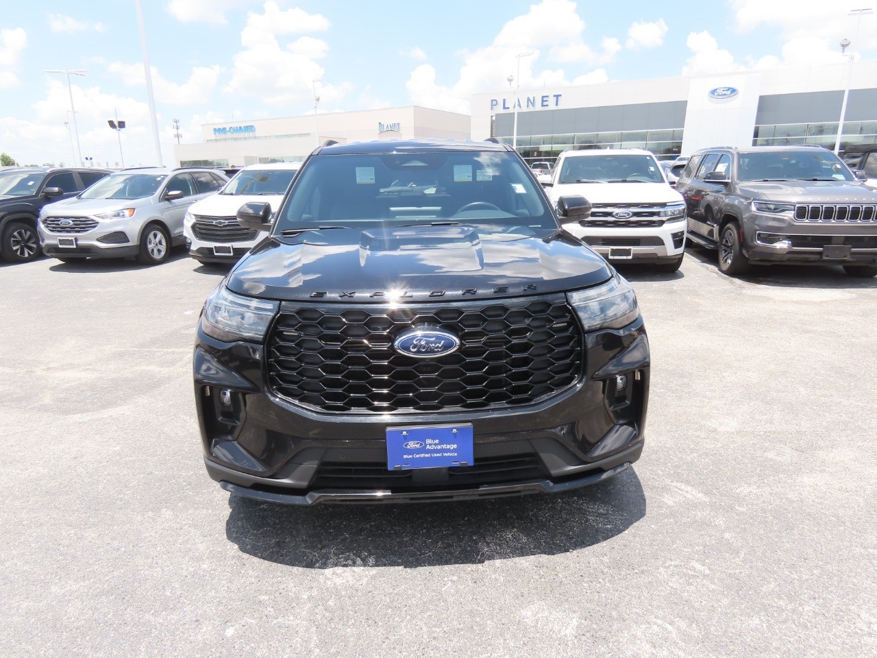 2025 Ford Explorer ST-Line Black at Planet Ford