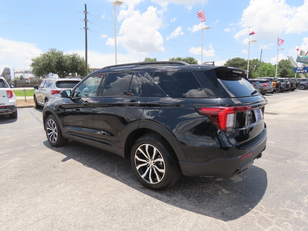 2025 Ford Explorer ST-Line Black at Planet Ford