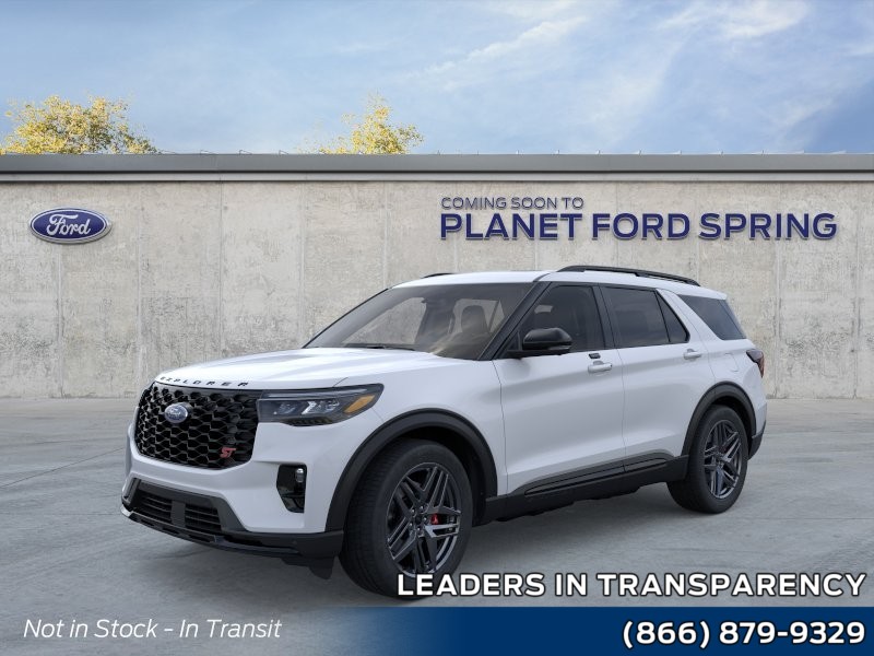 2026 Ford Explorer ST Space White Metallic at Planet Ford