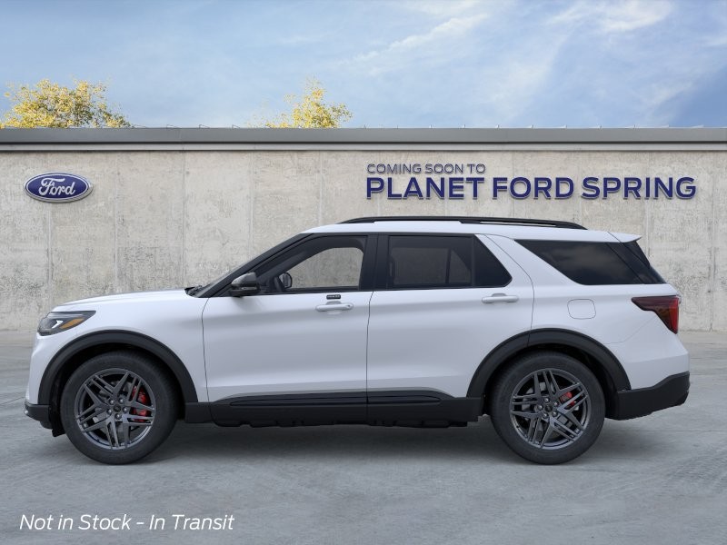 2026 Ford Explorer ST Space White Metallic at Planet Ford