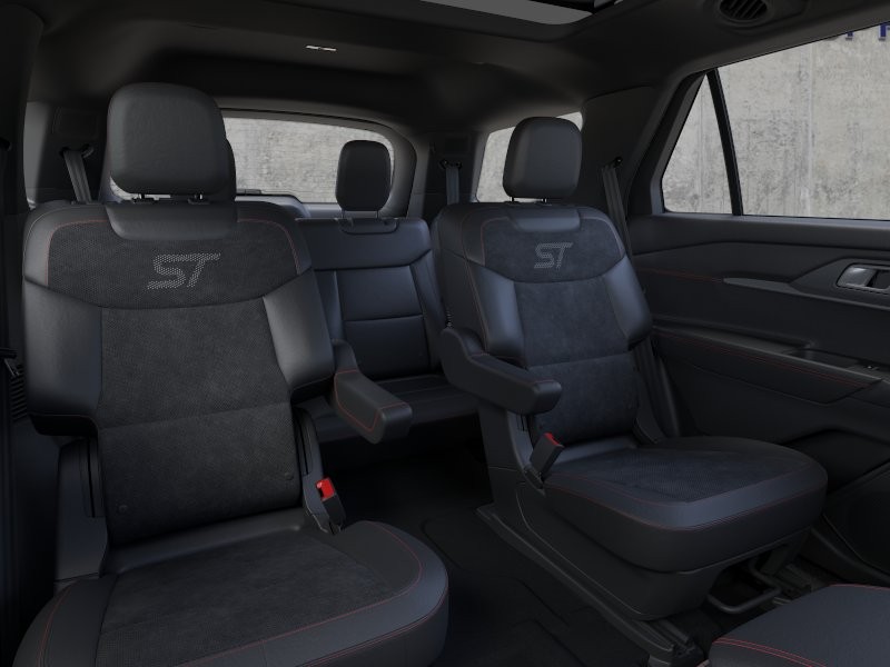 2026 Ford Explorer ST Star White Metallic Tri-Coat at Planet Ford