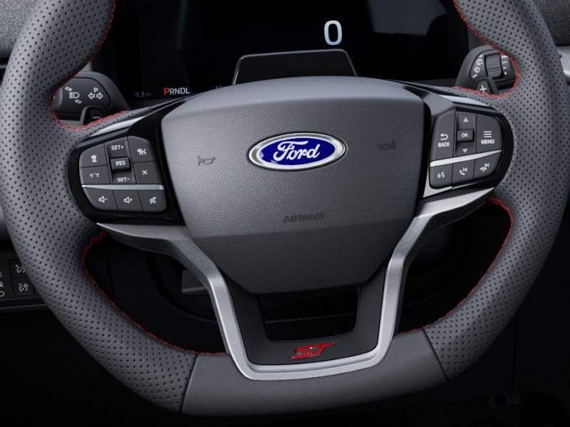 2027 Ford Explorer ST Star White Metallic Tri-Coat at Planet Ford