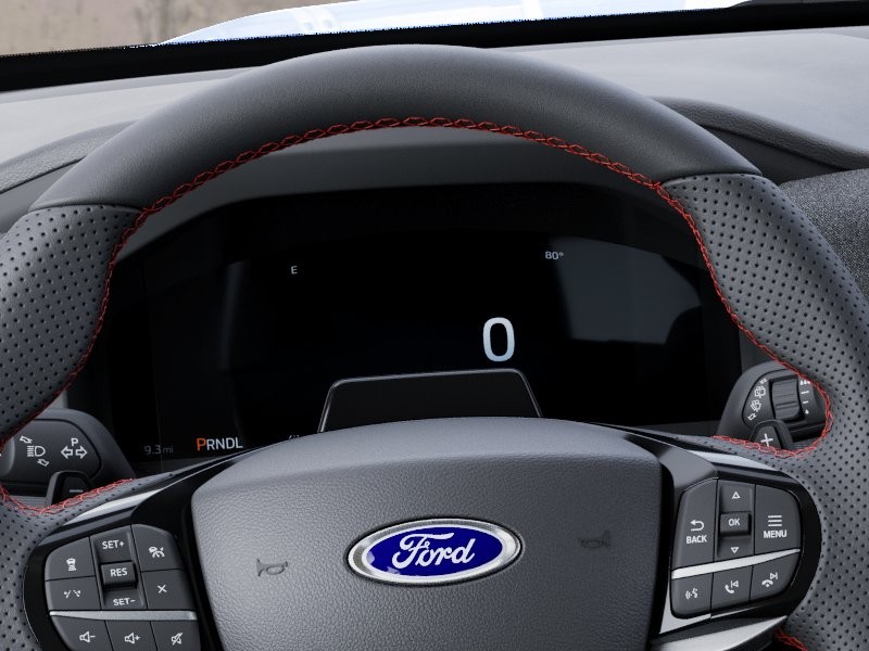 2027 Ford Explorer ST Star White Metallic Tri-Coat at Planet Ford