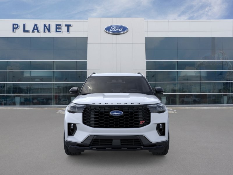 2026 Ford Explorer ST Space White Metallic at Planet Ford