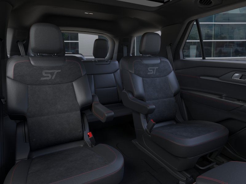 2026 Ford Explorer ST Star White Metallic Tri-Coat at Planet Ford