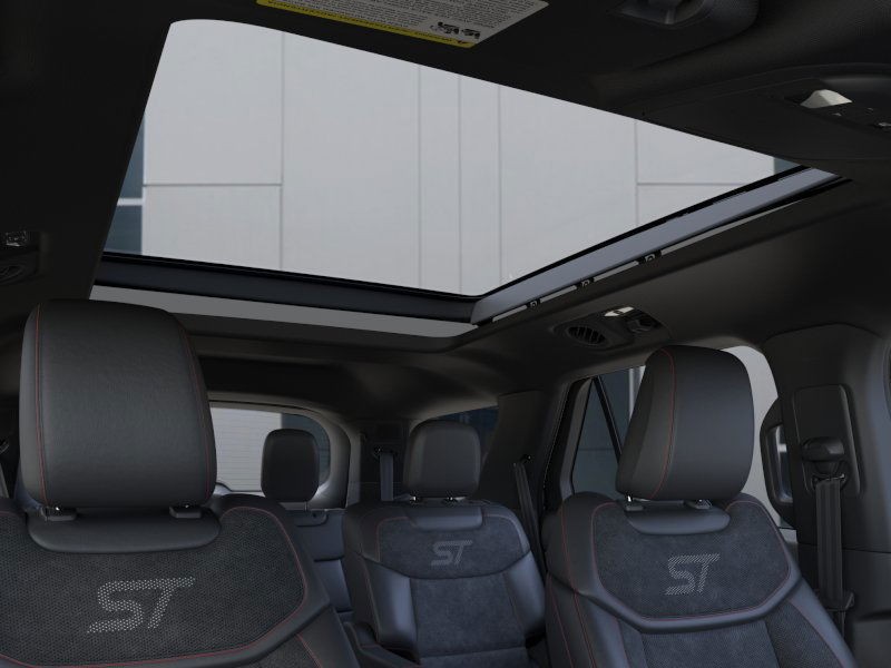 2026 Ford Explorer ST Star White Metallic Tri-Coat at Planet Ford