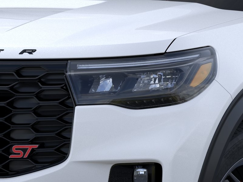 2026 Ford Explorer ST Star White Metallic Tri-Coat at Planet Ford