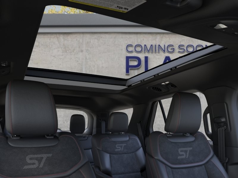 2026 Ford Explorer ST Star White Metallic Tri-Coat at Planet Ford