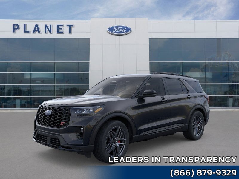 2026 Ford Explorer ST Agate Black Metallic at Planet Ford