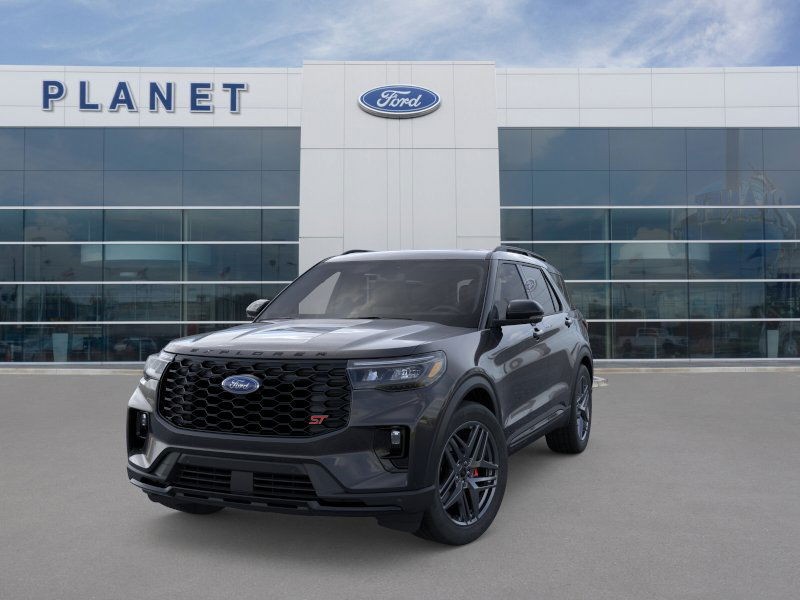 2026 Ford Explorer ST Agate Black Metallic at Planet Ford