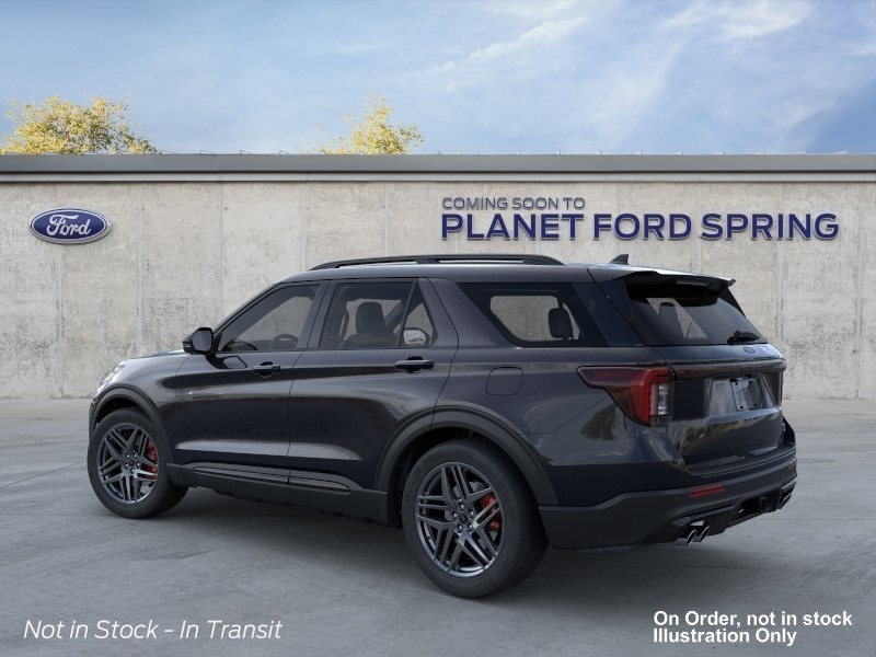 2026 Ford Explorer ST Agate Black Metallic at Planet Ford