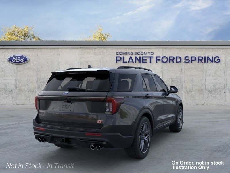 2026 Ford Explorer ST Agate Black Metallic at Planet Ford