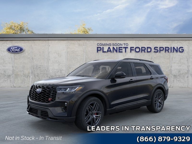 2026 Ford Explorer ST Agate Black Metallic at Planet Ford
