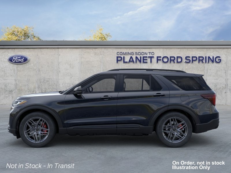 2026 Ford Explorer ST Agate Black Metallic at Planet Ford