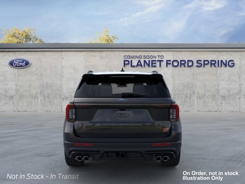 2026 Ford Explorer ST Agate Black Metallic at Planet Ford