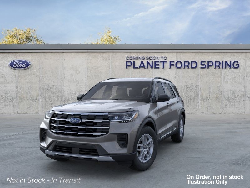 2026 Ford Explorer ST Space White Metallic at Planet Ford