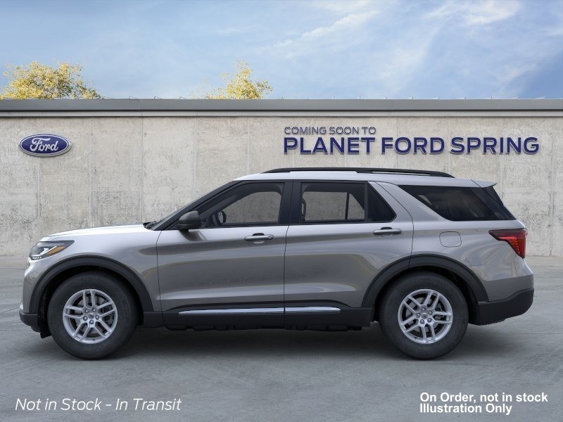 2026 Ford Explorer ST Space White Metallic at Planet Ford
