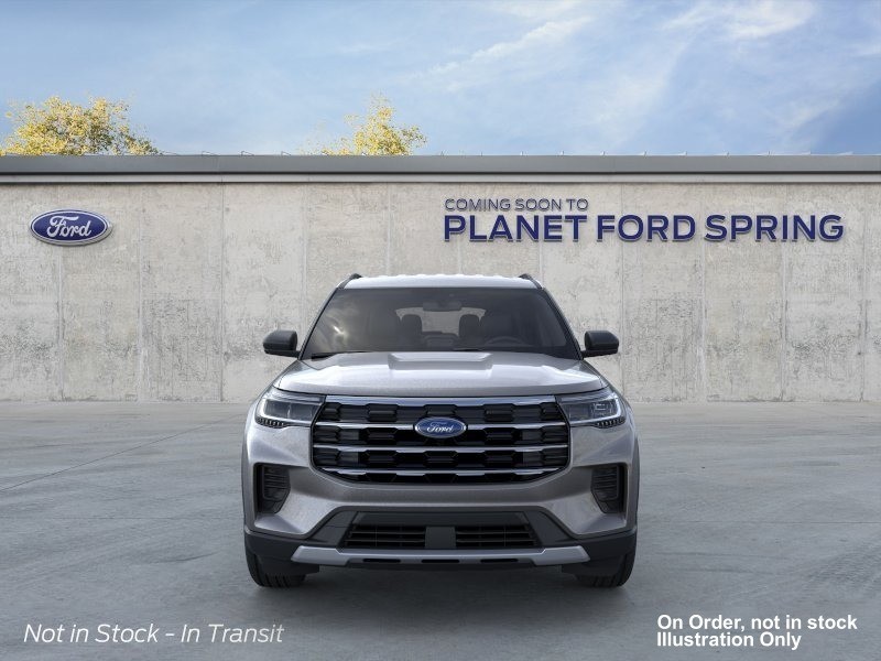 2026 Ford Explorer ST Space White Metallic at Planet Ford