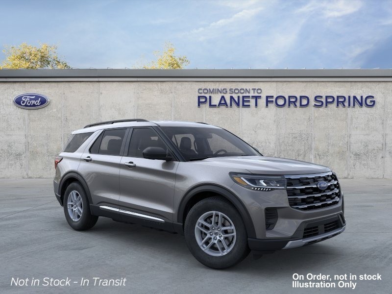 2026 Ford Explorer ST Space White Metallic at Planet Ford