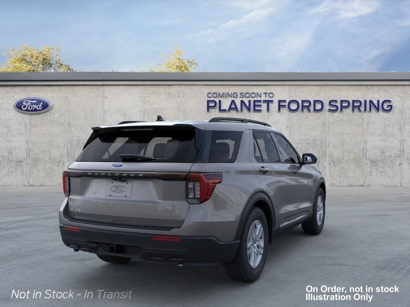 2026 Ford Explorer ST Space White Metallic at Planet Ford