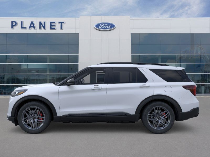 2026 Ford Explorer ST Space White Metallic at Planet Ford
