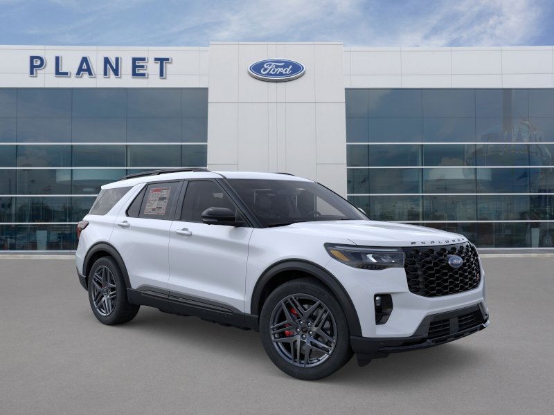 2026 Ford Explorer ST Space White Metallic at Planet Ford
