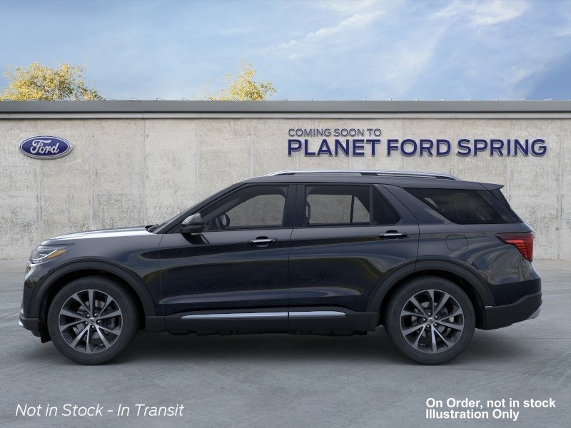 2026 Ford Explorer Tremor Agate Black Metallic at Planet Ford