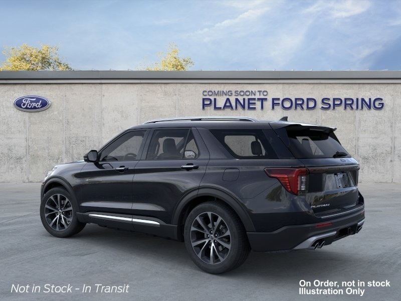 2026 Ford Explorer Tremor Agate Black Metallic at Planet Ford