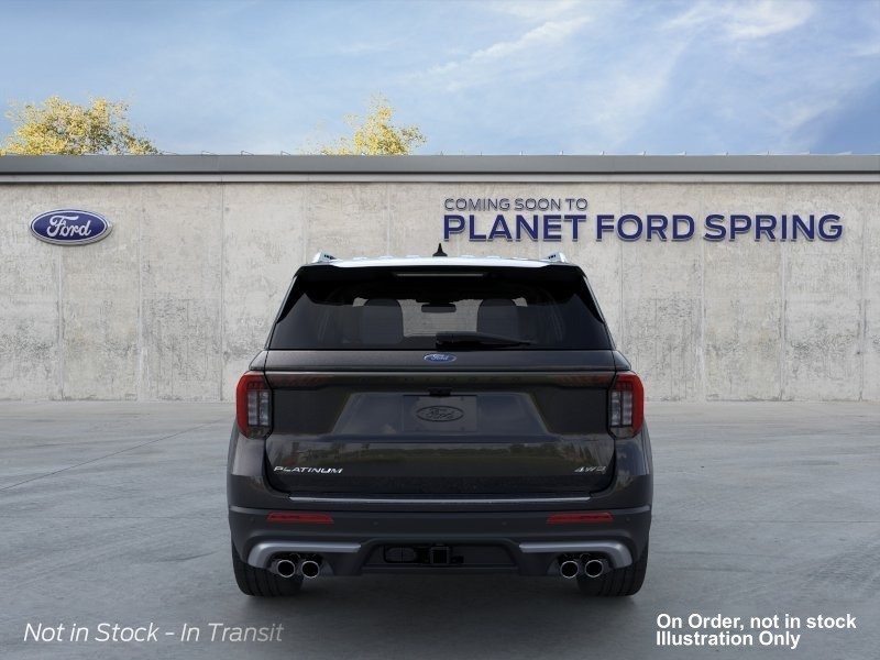 2026 Ford Explorer Tremor Agate Black Metallic at Planet Ford