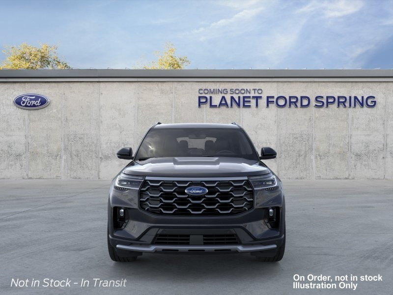 2026 Ford Explorer Tremor Agate Black Metallic at Planet Ford