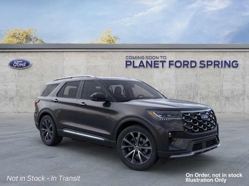 2026 Ford Explorer Tremor Agate Black Metallic at Planet Ford