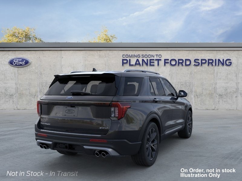 2026 Ford Explorer Tremor Agate Black Metallic at Planet Ford