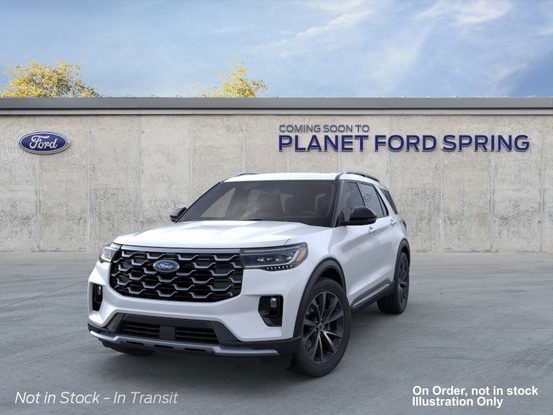 2026 Ford Explorer Tremor Space White Metallic at Planet Ford
