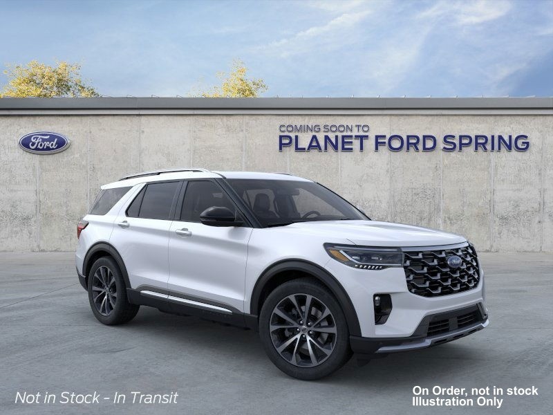 2026 Ford Explorer Tremor Space White Metallic at Planet Ford