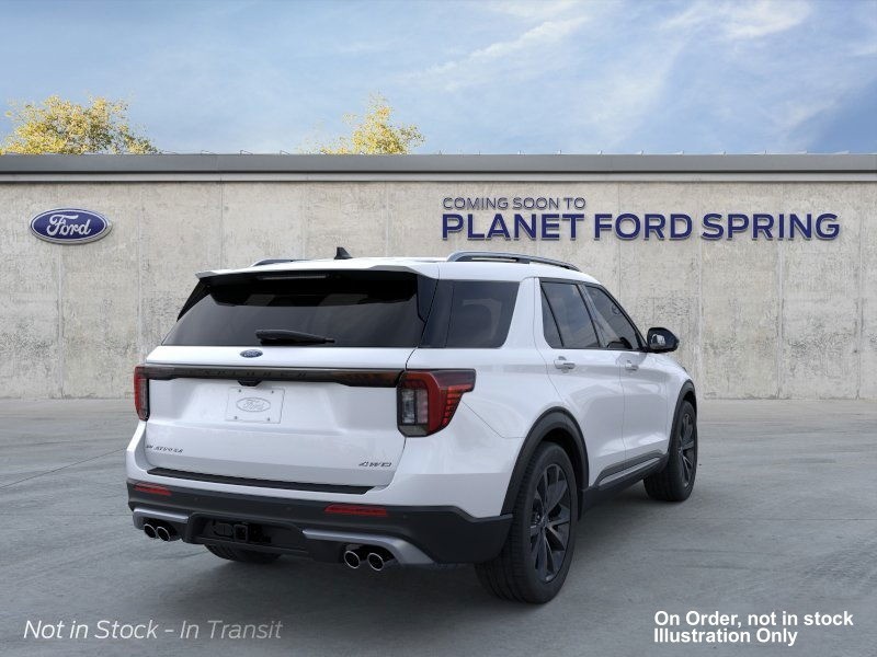 2026 Ford Explorer Tremor Space White Metallic at Planet Ford