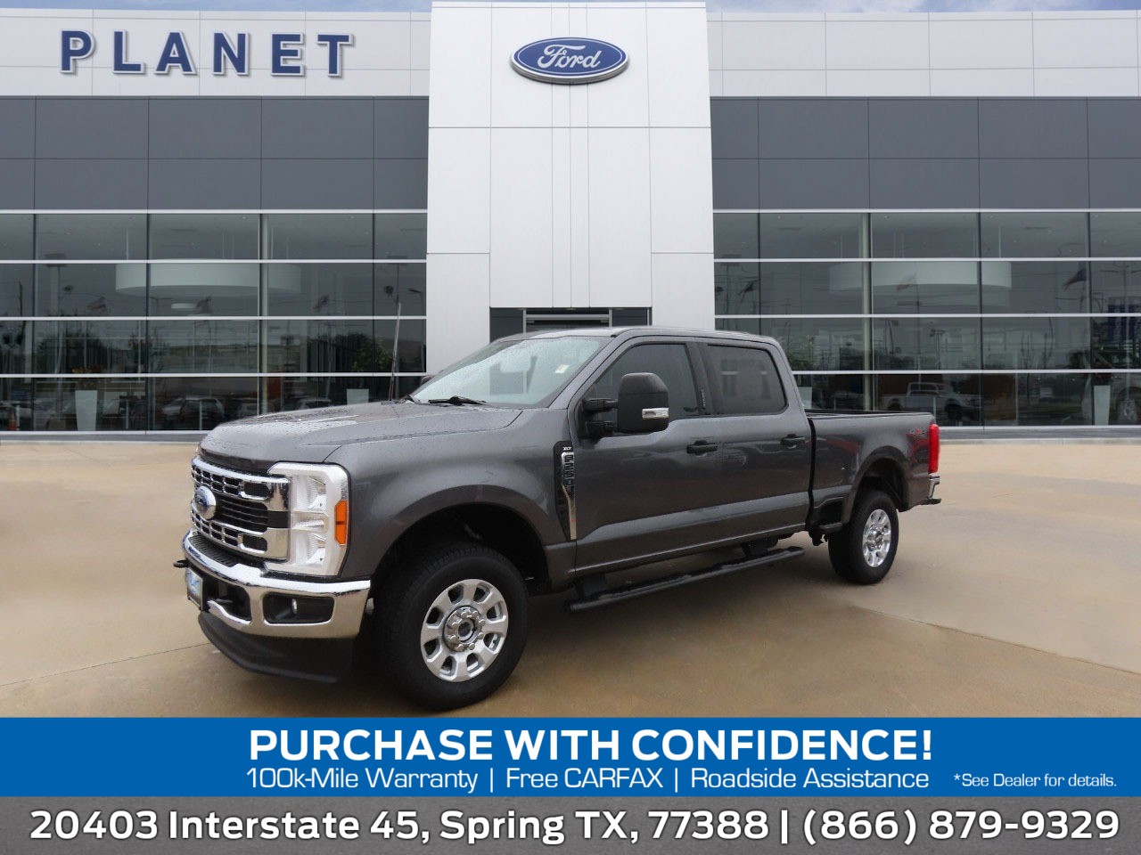 2023 Ford Super Duty F-250 SRW XLT Carbonized Gray Metallic at Planet Ford