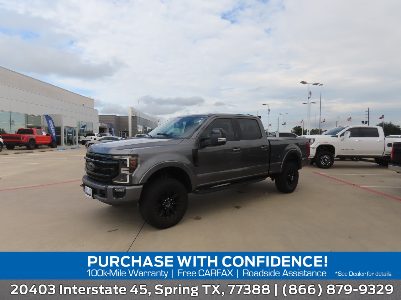 2021 Ford Super Duty F-250 SRW LARIAT Carbonized Gray Metallic at Planet Ford