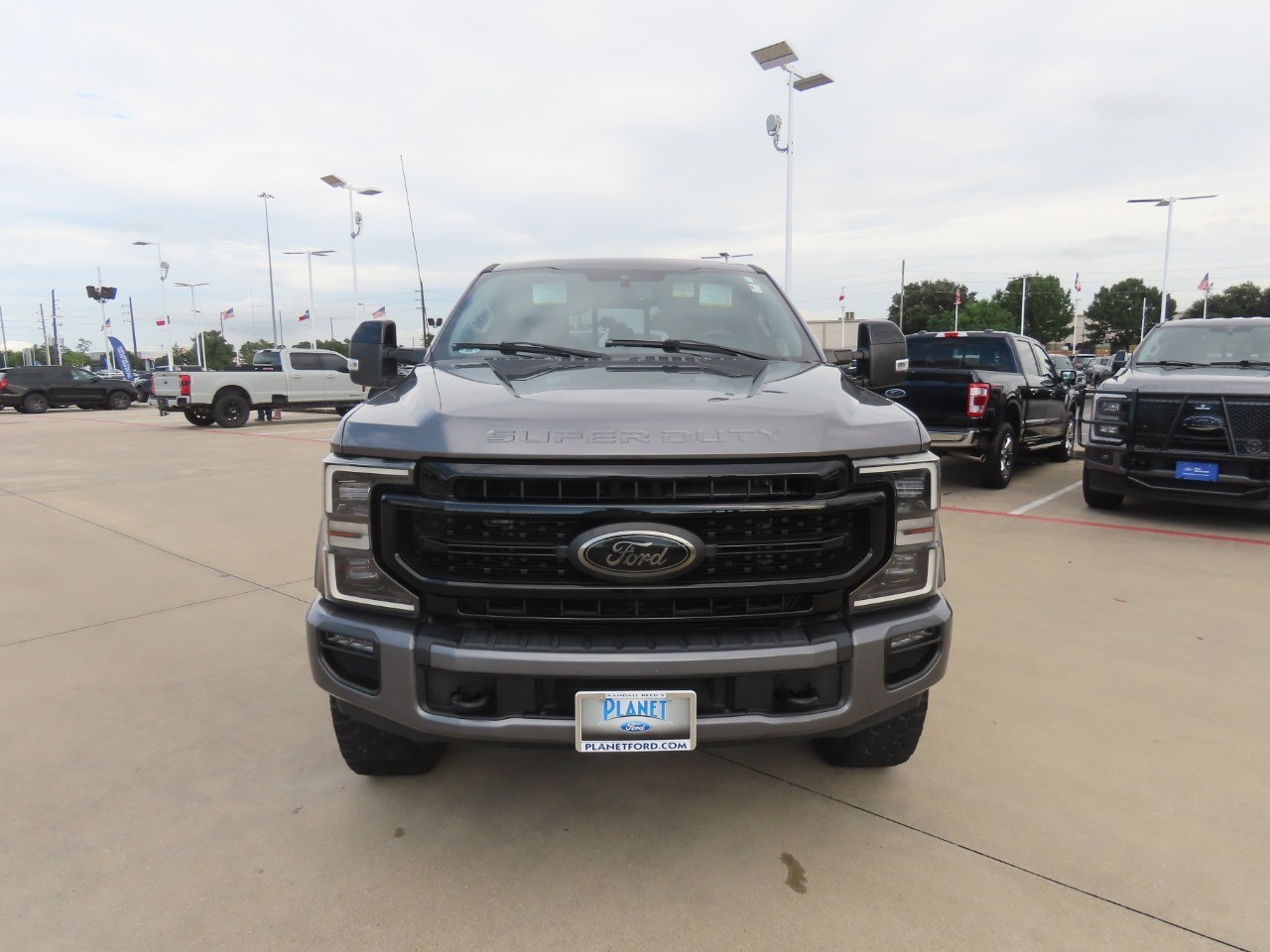 2021 Ford Super Duty F-250 SRW LARIAT Carbonized Gray Metallic at Planet Ford