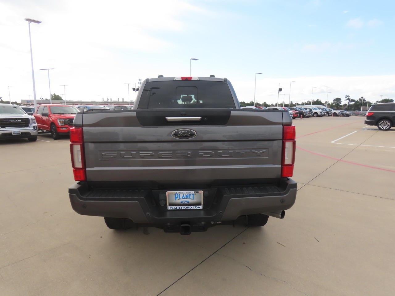 2021 Ford Super Duty F-250 SRW LARIAT Carbonized Gray Metallic at Planet Ford
